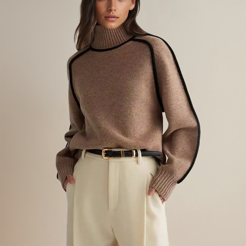 Emilie™ | Soft Cashmere Turtleneck