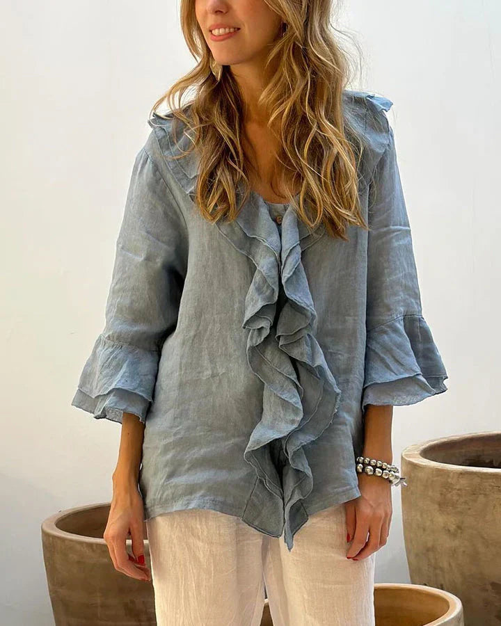 Cherry™ - Trendy Ruffle Blouse
