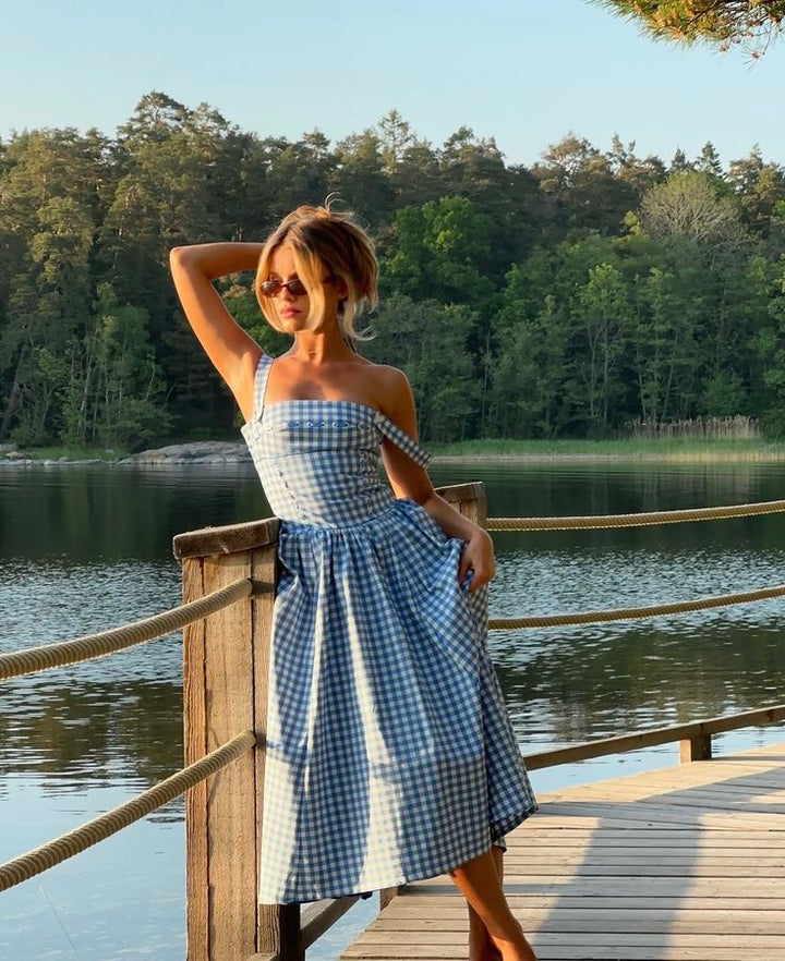 Saoirse | Sleeveless Midi Sundress