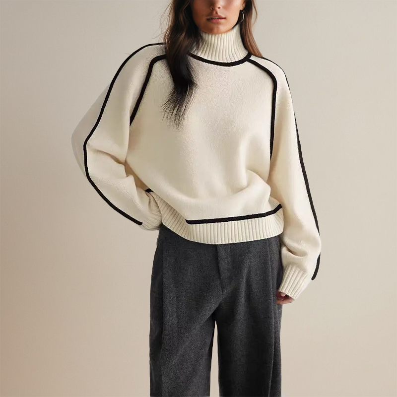 Emilie™ | Soft Cashmere Turtleneck