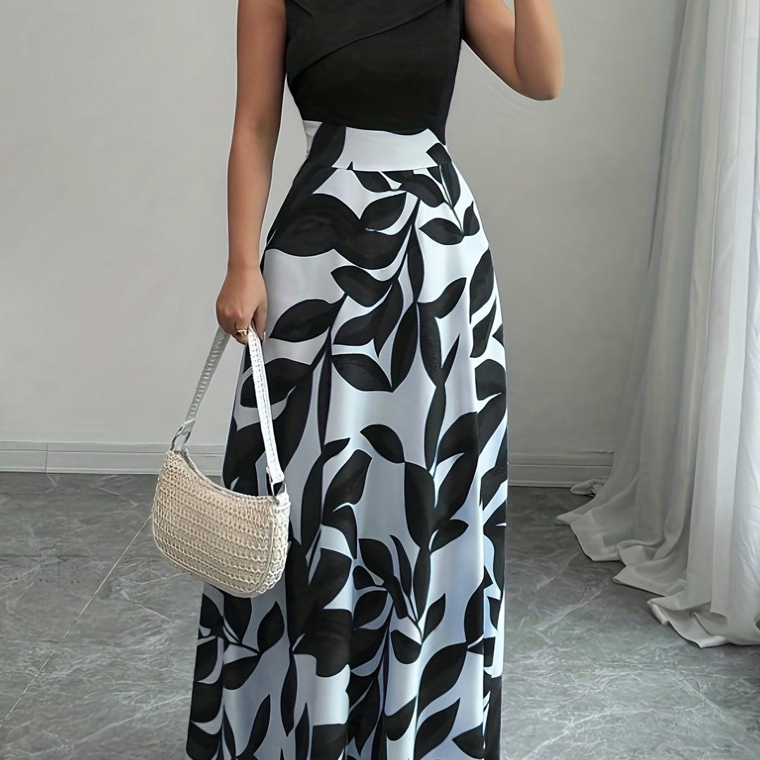Noelia | Floral V-Neck Maxi Dress