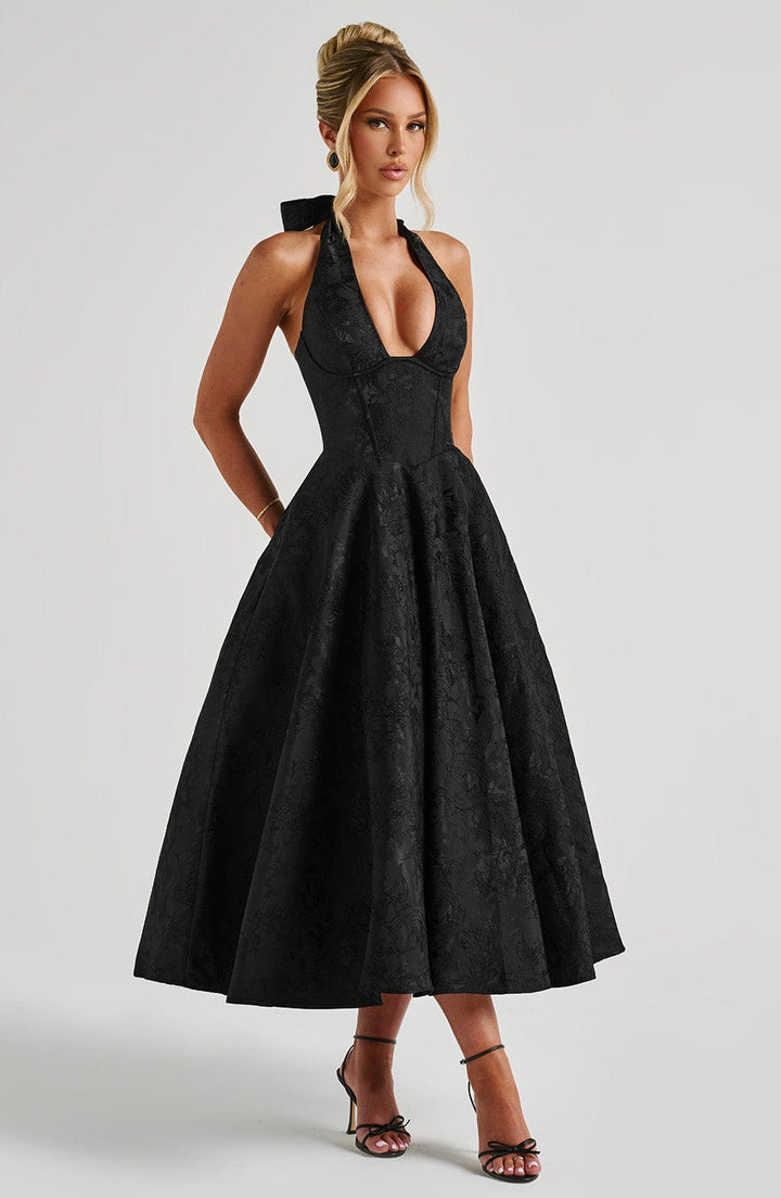 Evelyn – Graceful Midi Dress