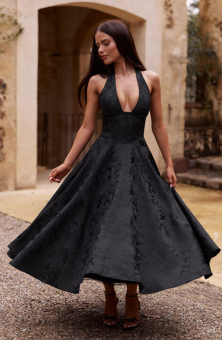 Evelyn – Graceful Midi Dress