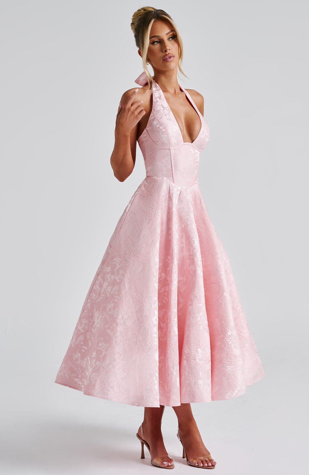 Evelyn – Graceful Midi Dress