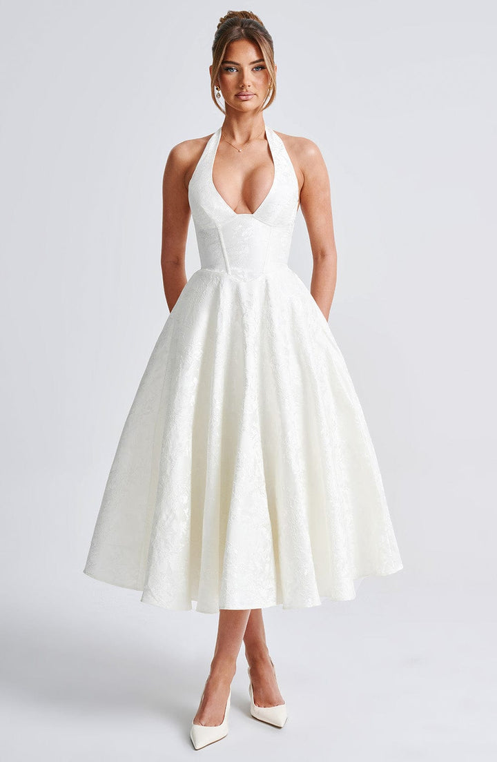 Evelyn – Graceful Midi Dress