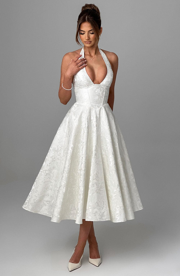 Evelyn – Graceful Midi Dress