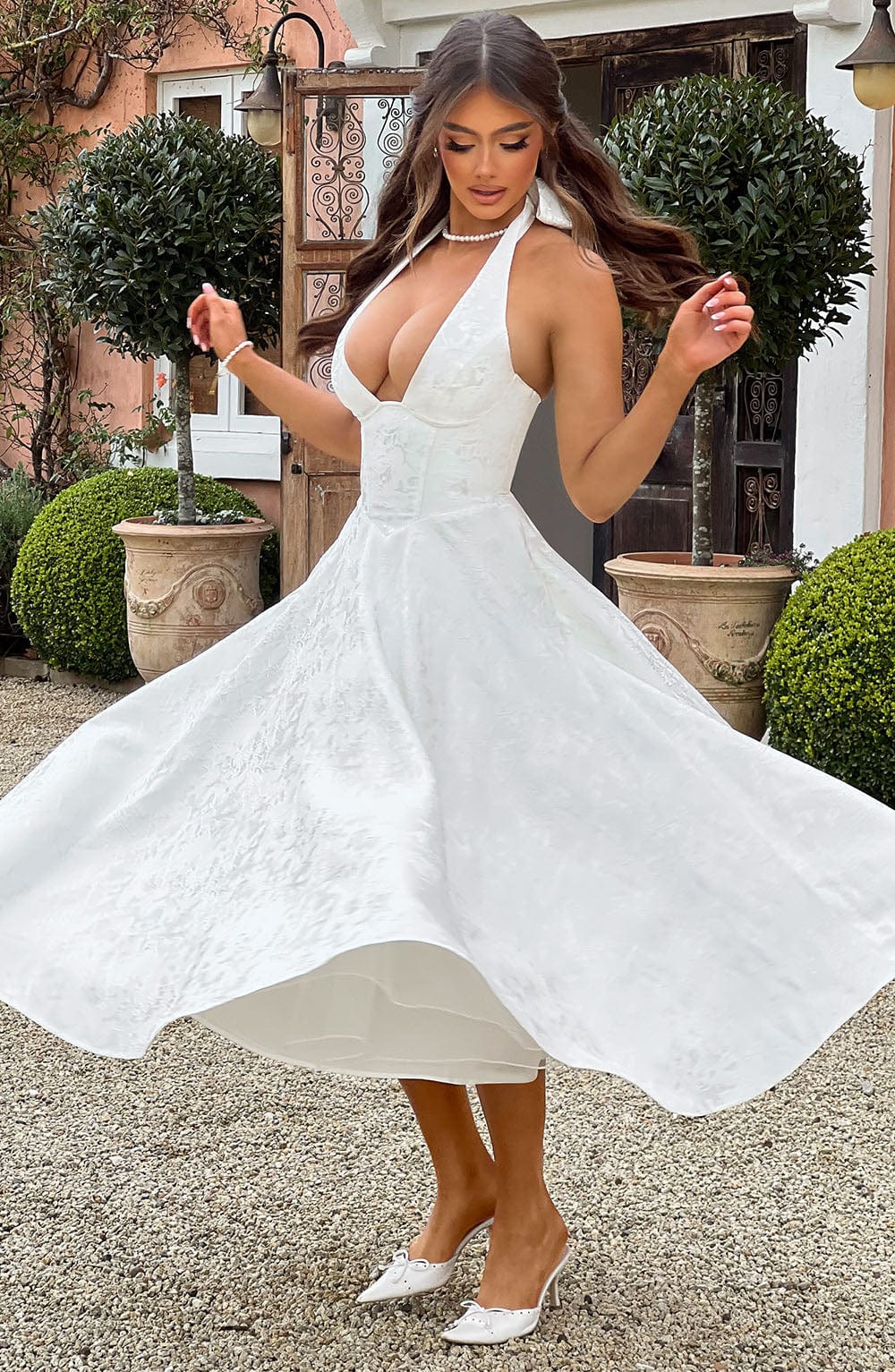 Evelyn – Graceful Midi Dress