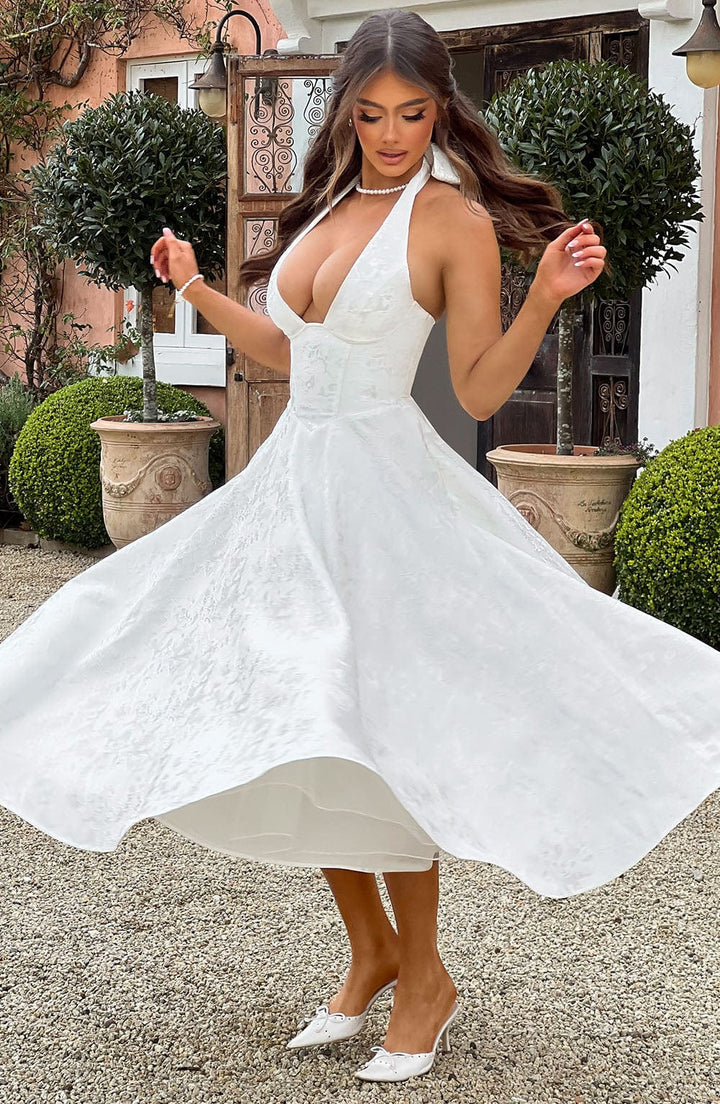 Evelyn – Graceful Midi Dress