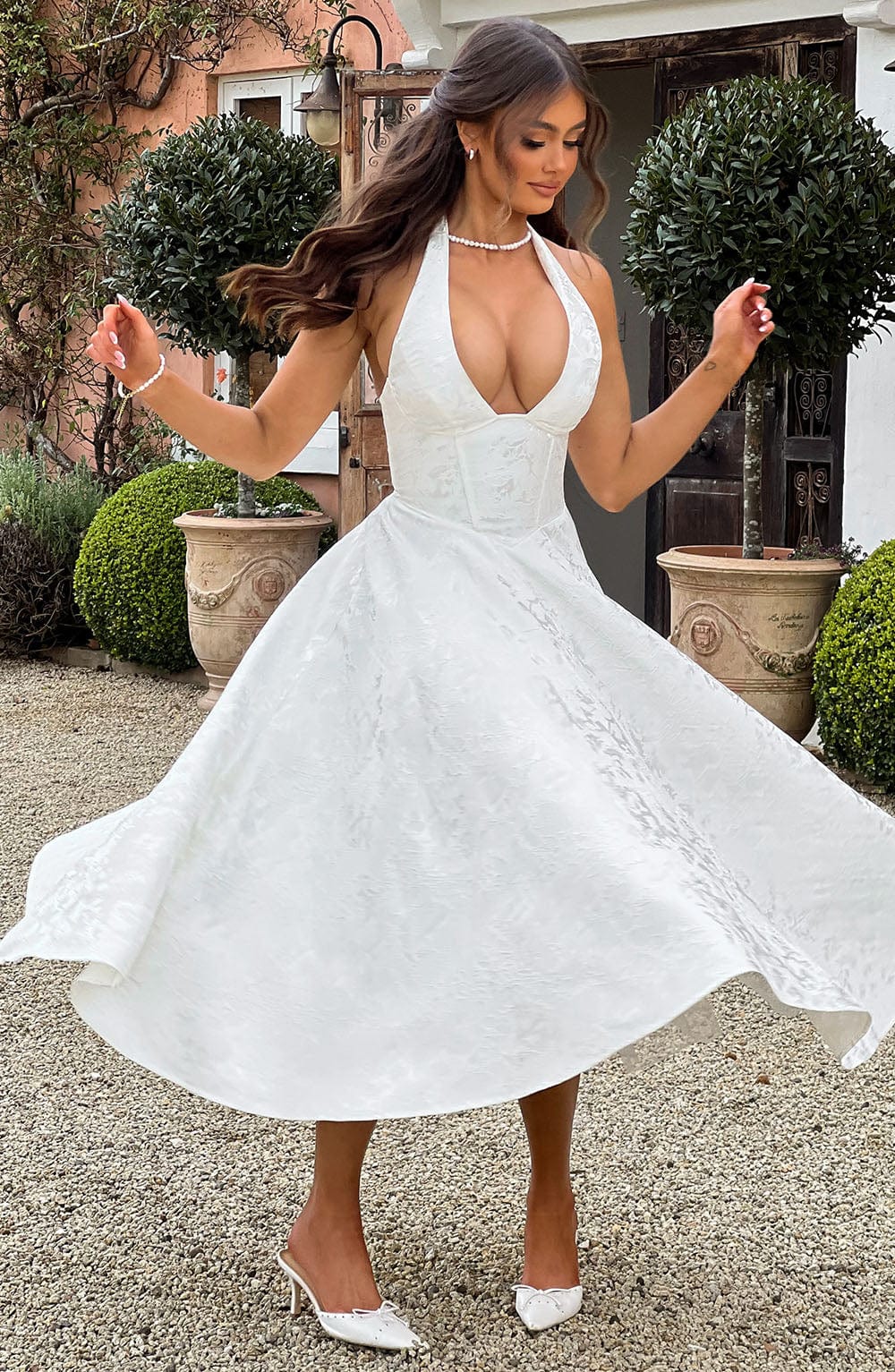 Evelyn – Graceful Midi Dress