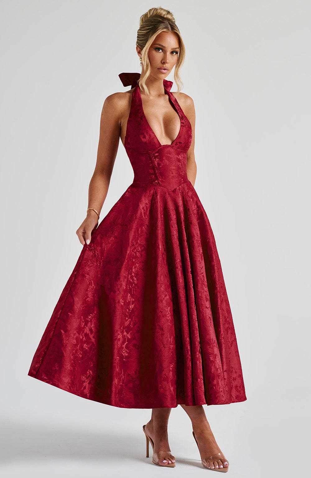 Evelyn – Graceful Midi Dress