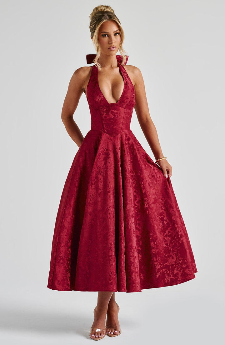 Evelyn – Graceful Midi Dress