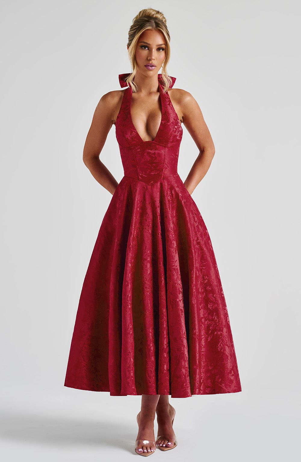 Evelyn – Graceful Midi Dress