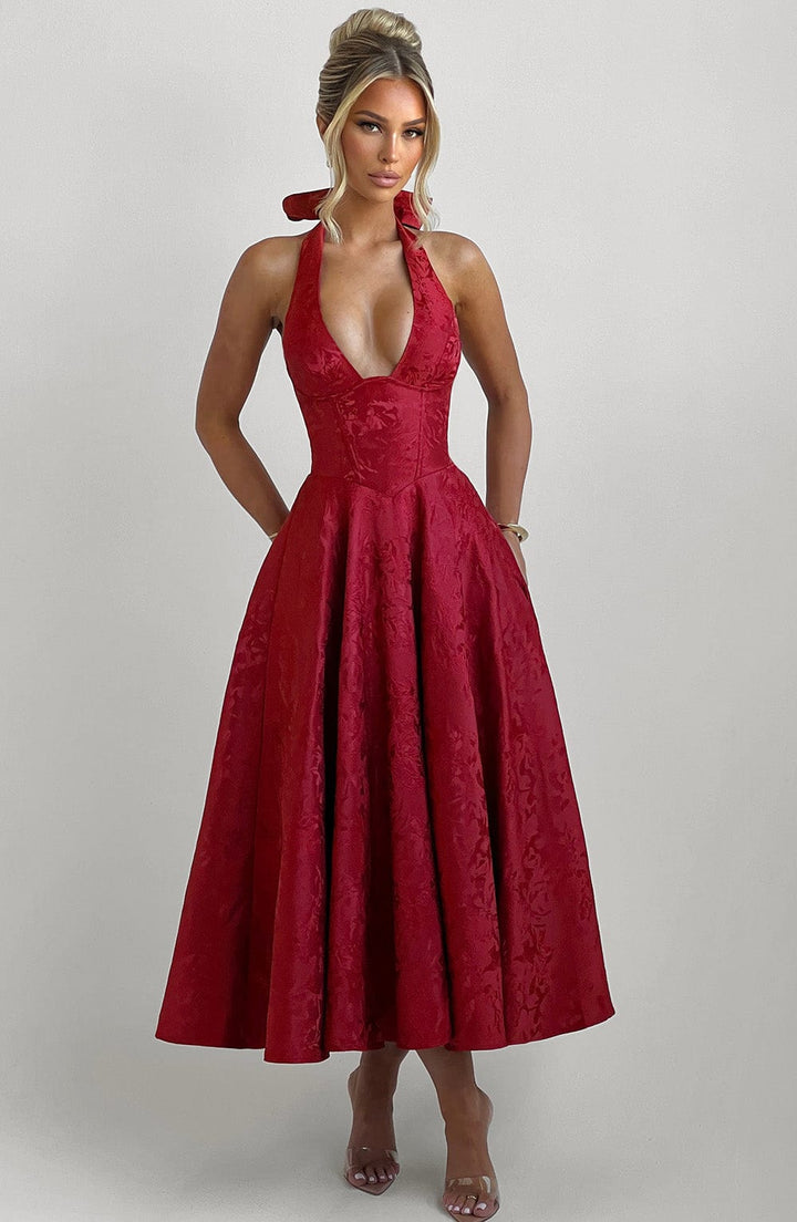 Evelyn – Graceful Midi Dress