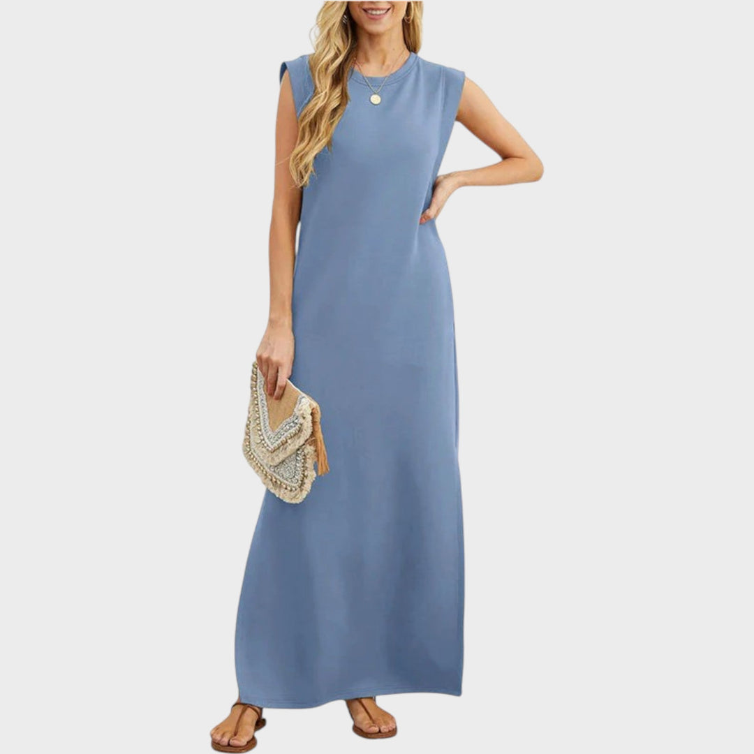 Emy – Wrinkle-Free Flowing Maxi Dress
