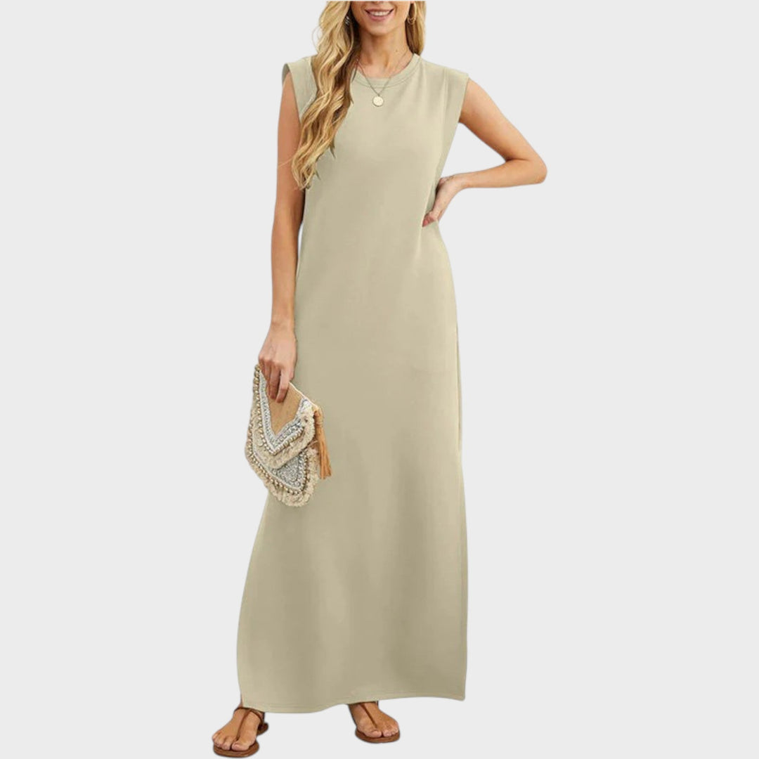 Emy – Wrinkle-Free Flowing Maxi Dress