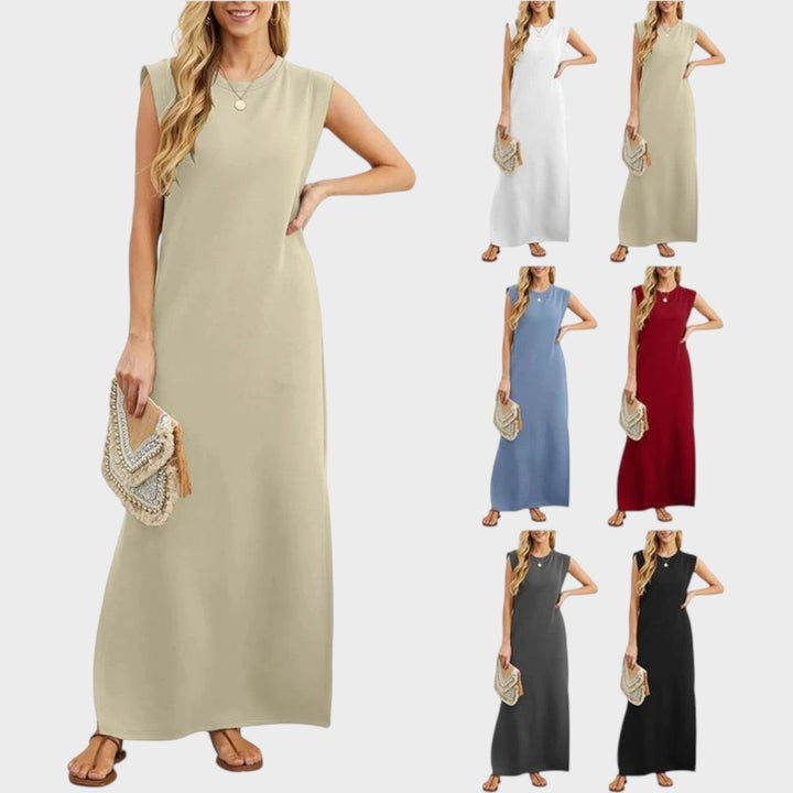 Emy – Wrinkle-Free Flowing Maxi Dress