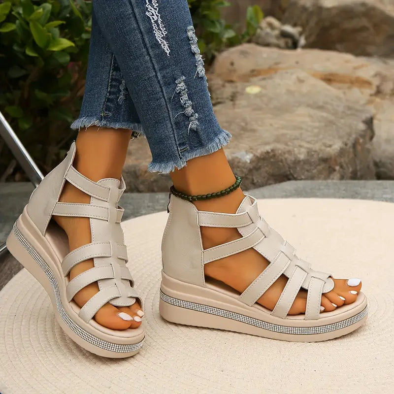 Mila - Stylish Wedge Sandals