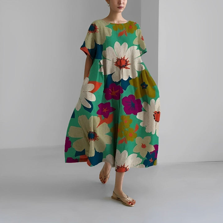 Amelia™ | Floral Boho-Inspired Dress