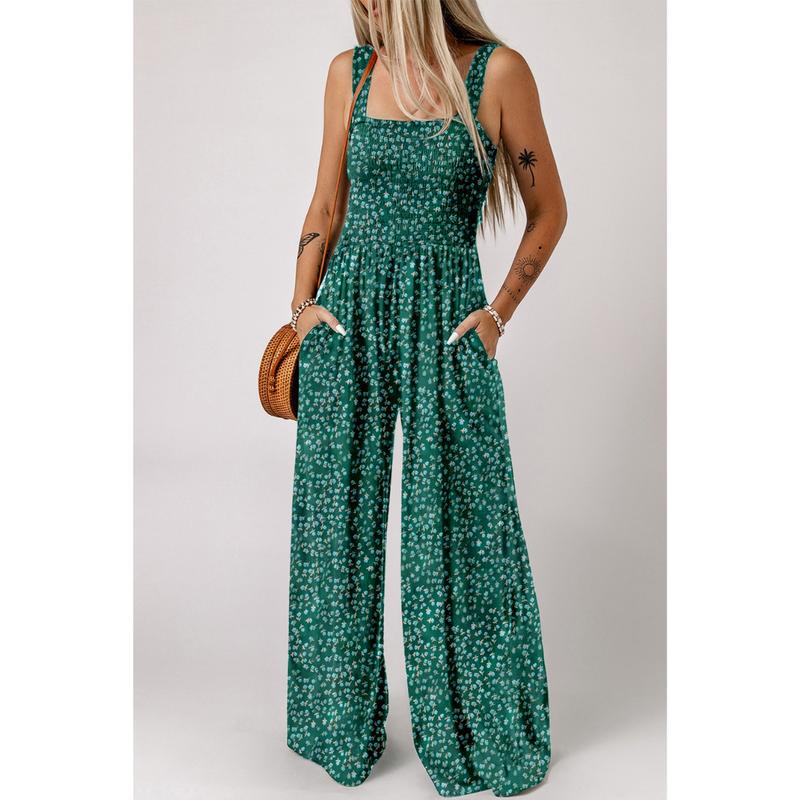 Thalia – Printed Wide-Leg Jumpsuit
