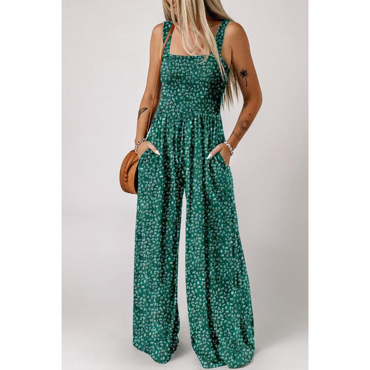 Thalia – Printed Wide-Leg Jumpsuit