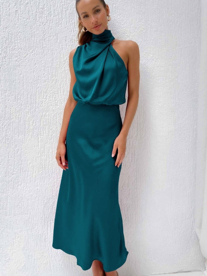 Grace™ – Sophisticated Silk-Inspired Dress