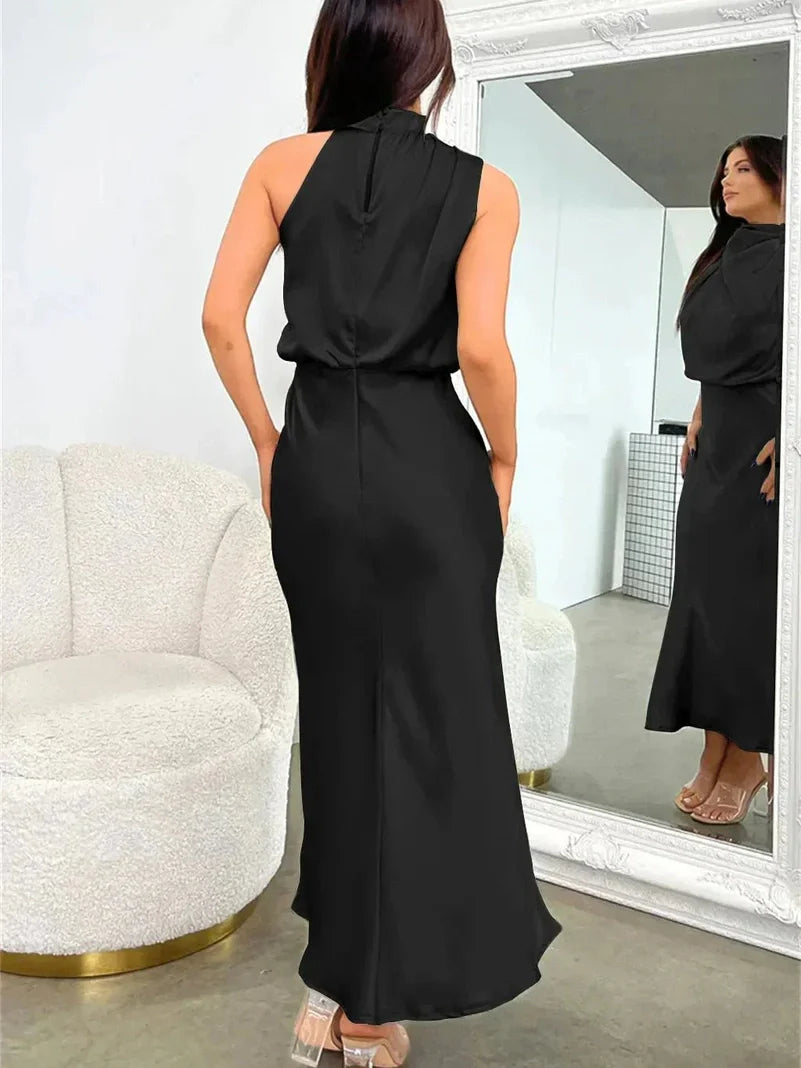 Grace™ – Sophisticated Silk-Inspired Dress