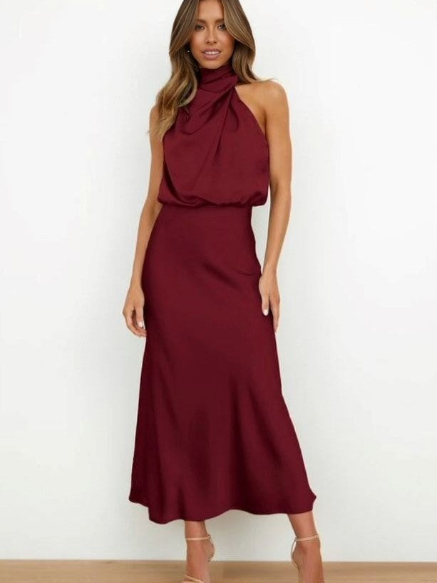 Grace™ – Sophisticated Silk-Inspired Dress