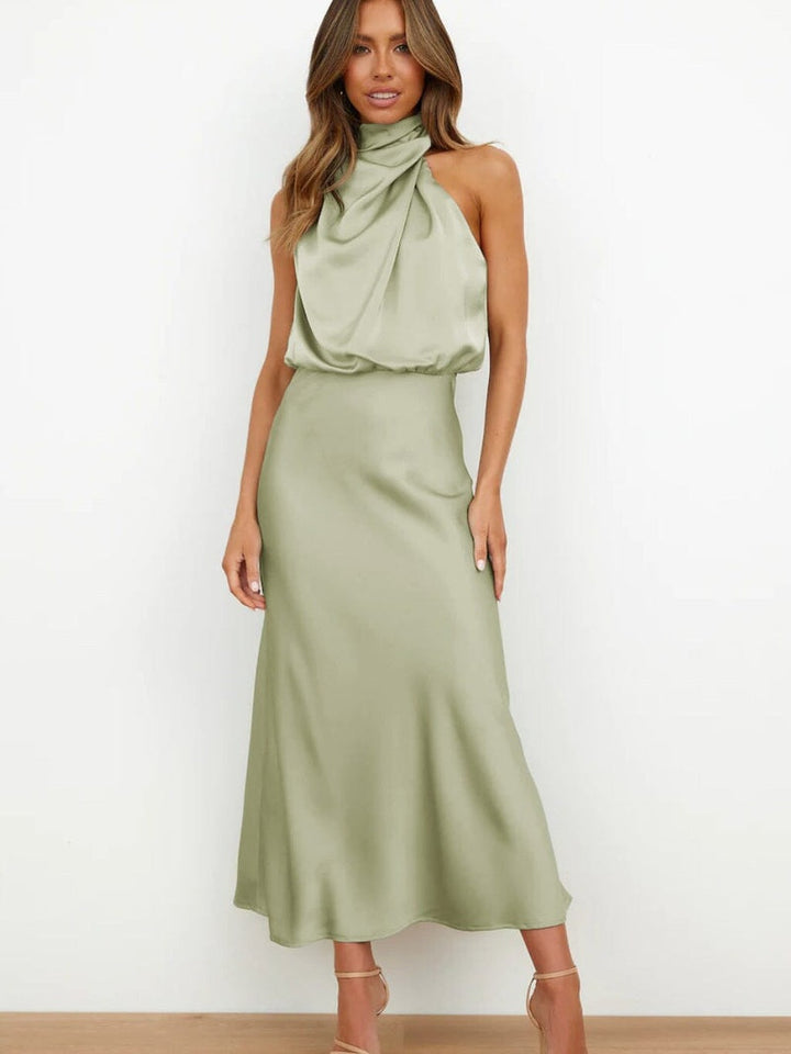 Grace™ – Sophisticated Silk-Inspired Dress