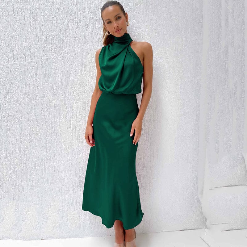 Grace™ – Sophisticated Silk-Inspired Dress