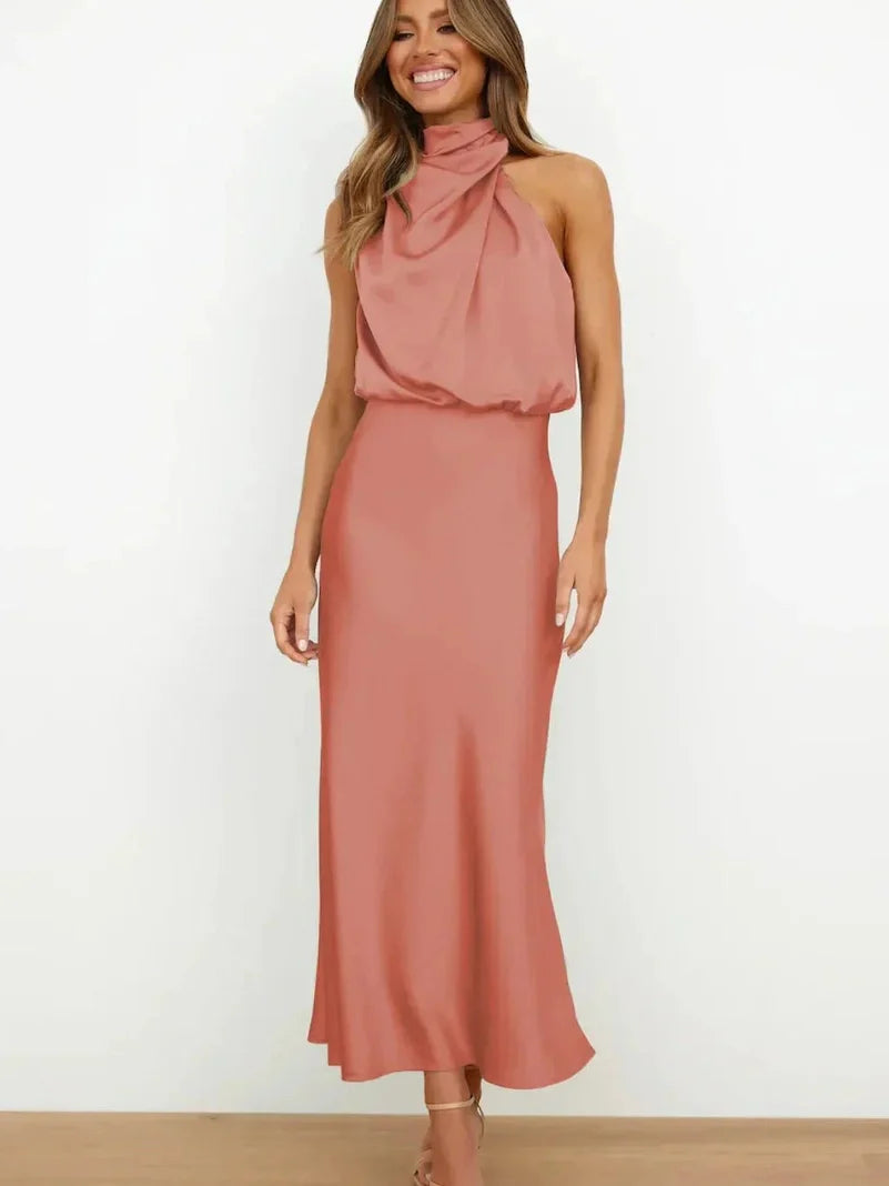 Grace™ – Sophisticated Silk-Inspired Dress