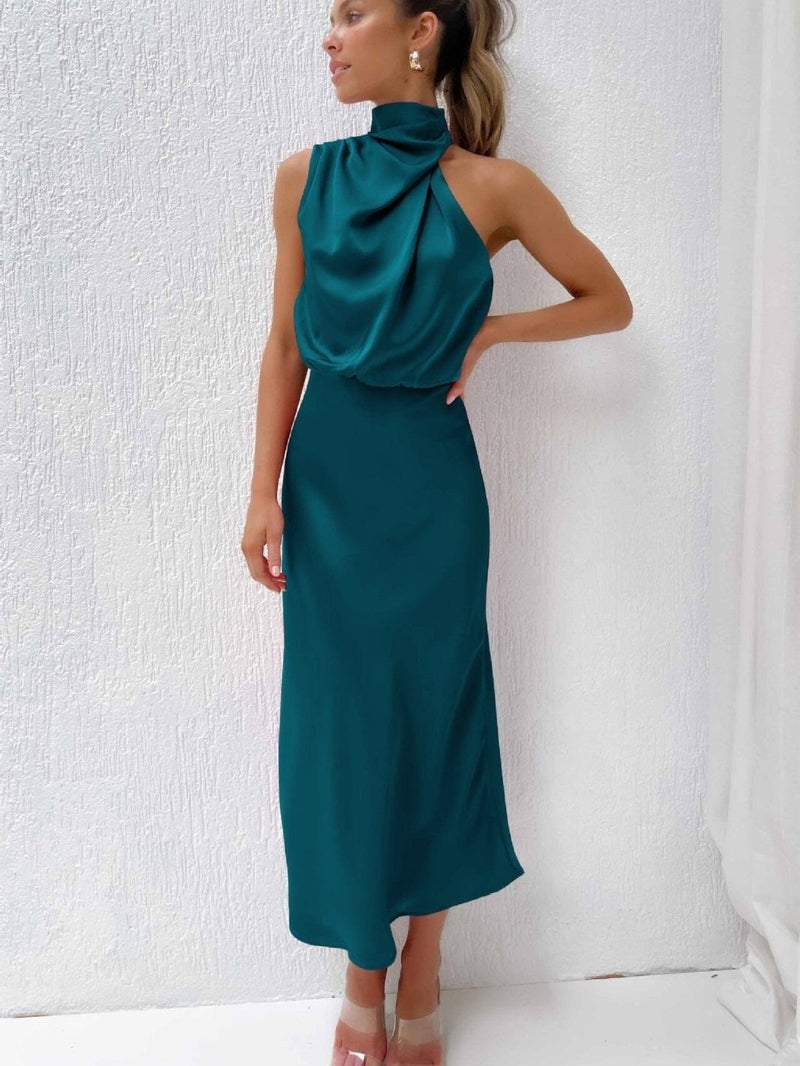Grace™ – Sophisticated Silk-Inspired Dress