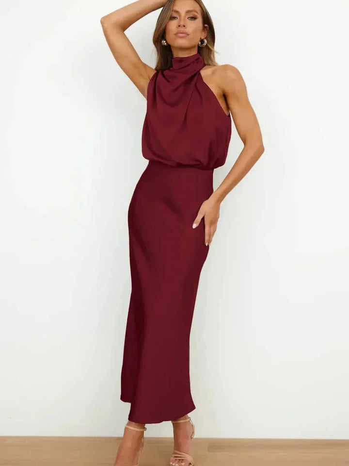 Grace™ – Sophisticated Silk-Inspired Dress