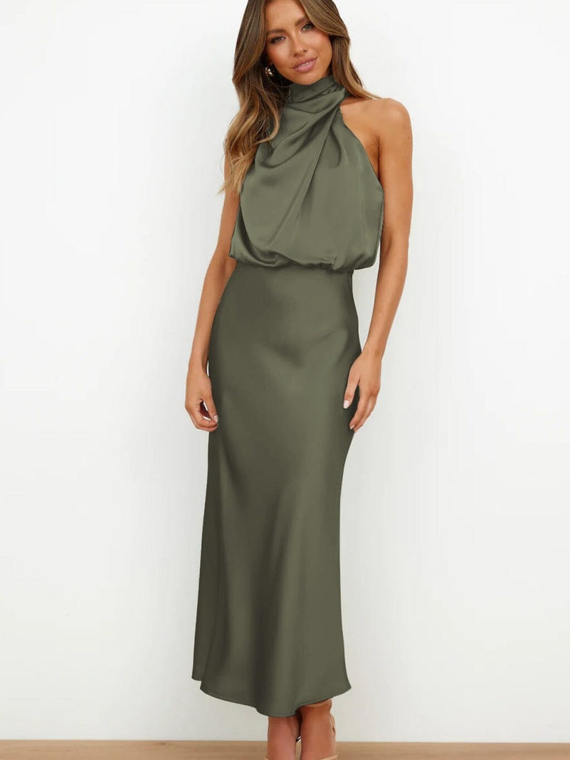 Grace™ – Sophisticated Silk-Inspired Dress