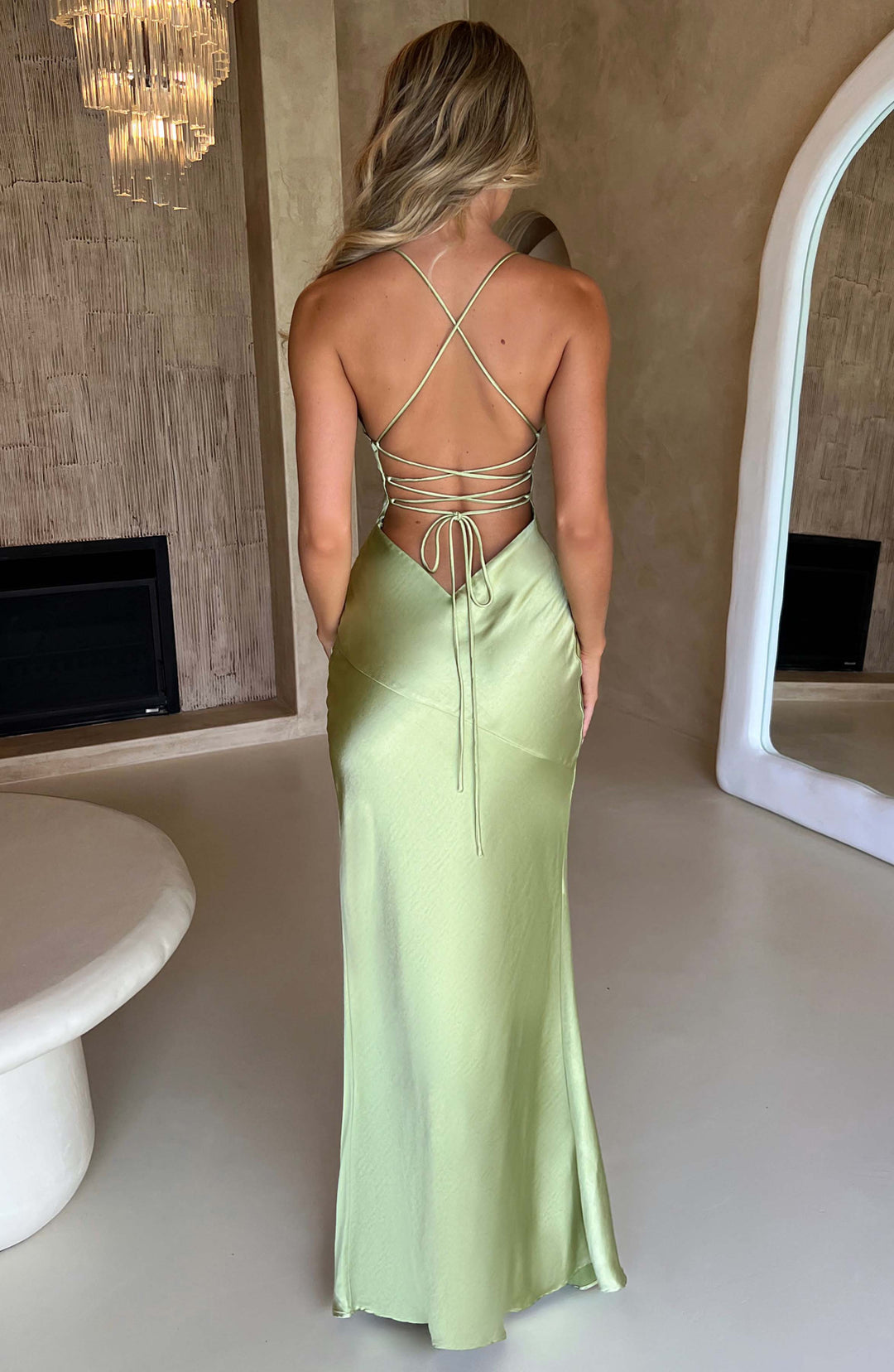 Niamh | Satin Maxi Dress