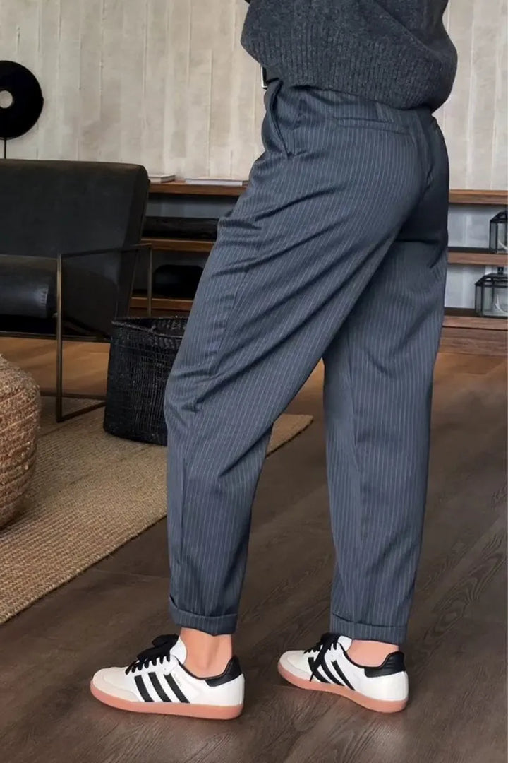 Caitríona™ | Tailored Striped Trousers