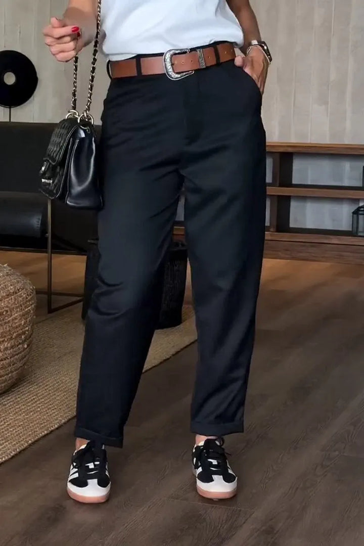 Caitríona™ | Tailored Striped Trousers