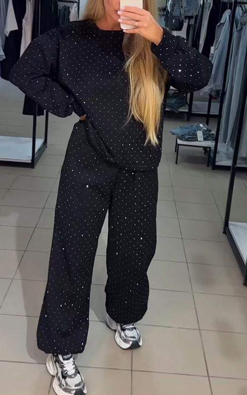 Dionna | Diamond Jogger Set