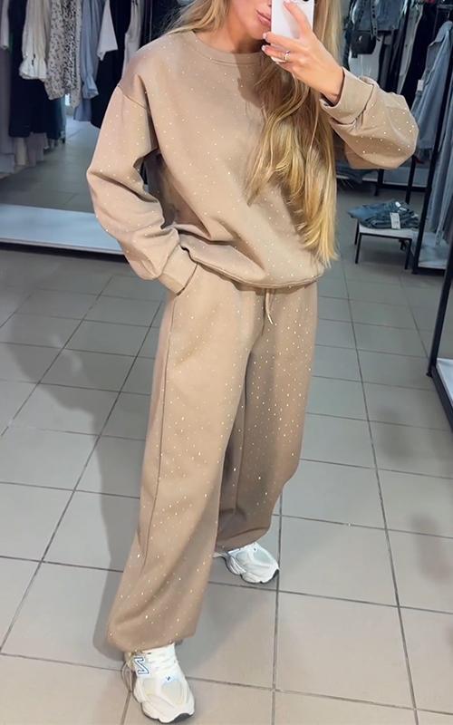 Dionna | Diamond Jogger Set