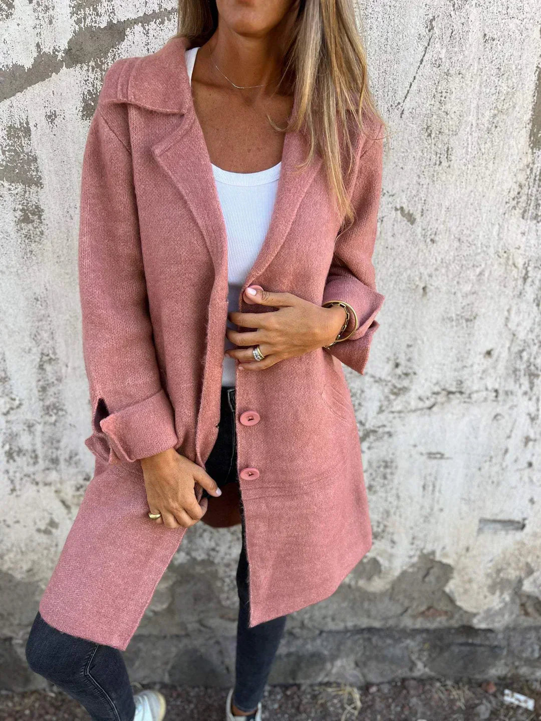 Caoimhe™ | Long Knit Elegance