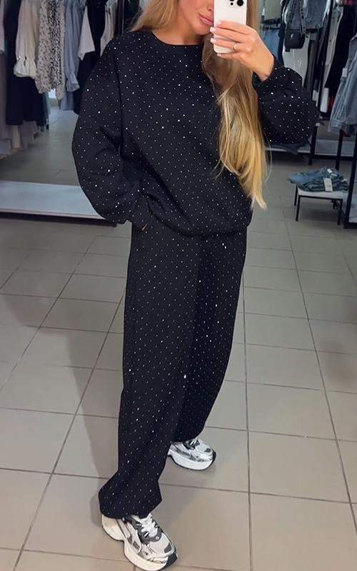 Dionna | Diamond Jogger Set