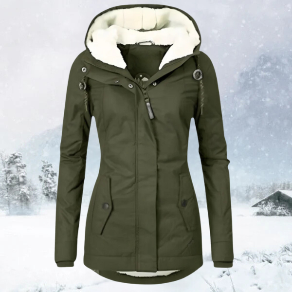 KAREN™ | Padded Parka with Lined Hood