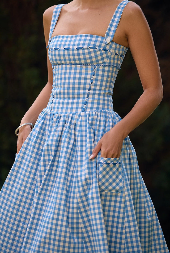 Saoirse | Sleeveless Midi Sundress