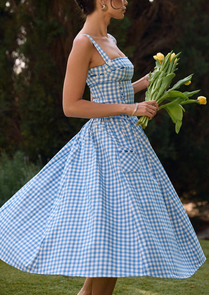 Saoirse | Sleeveless Midi Sundress