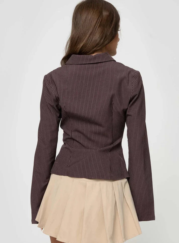 Veronica™ | Retro-Inspired Buttoned Top