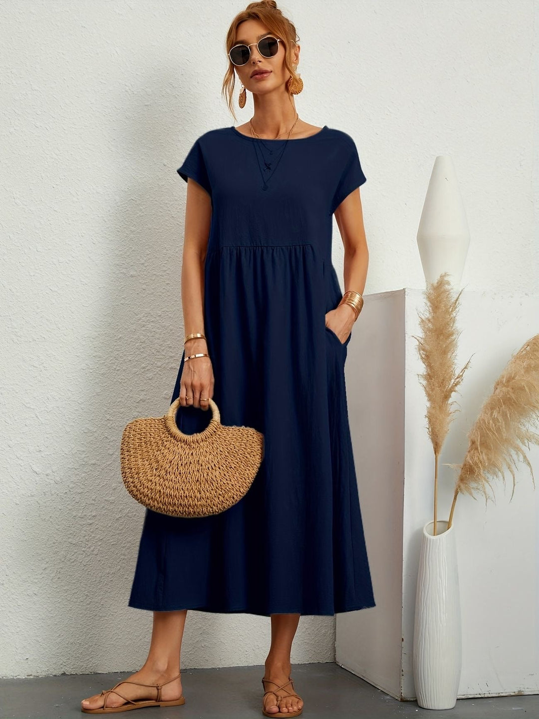 Rosey – Relaxed Linen Dress