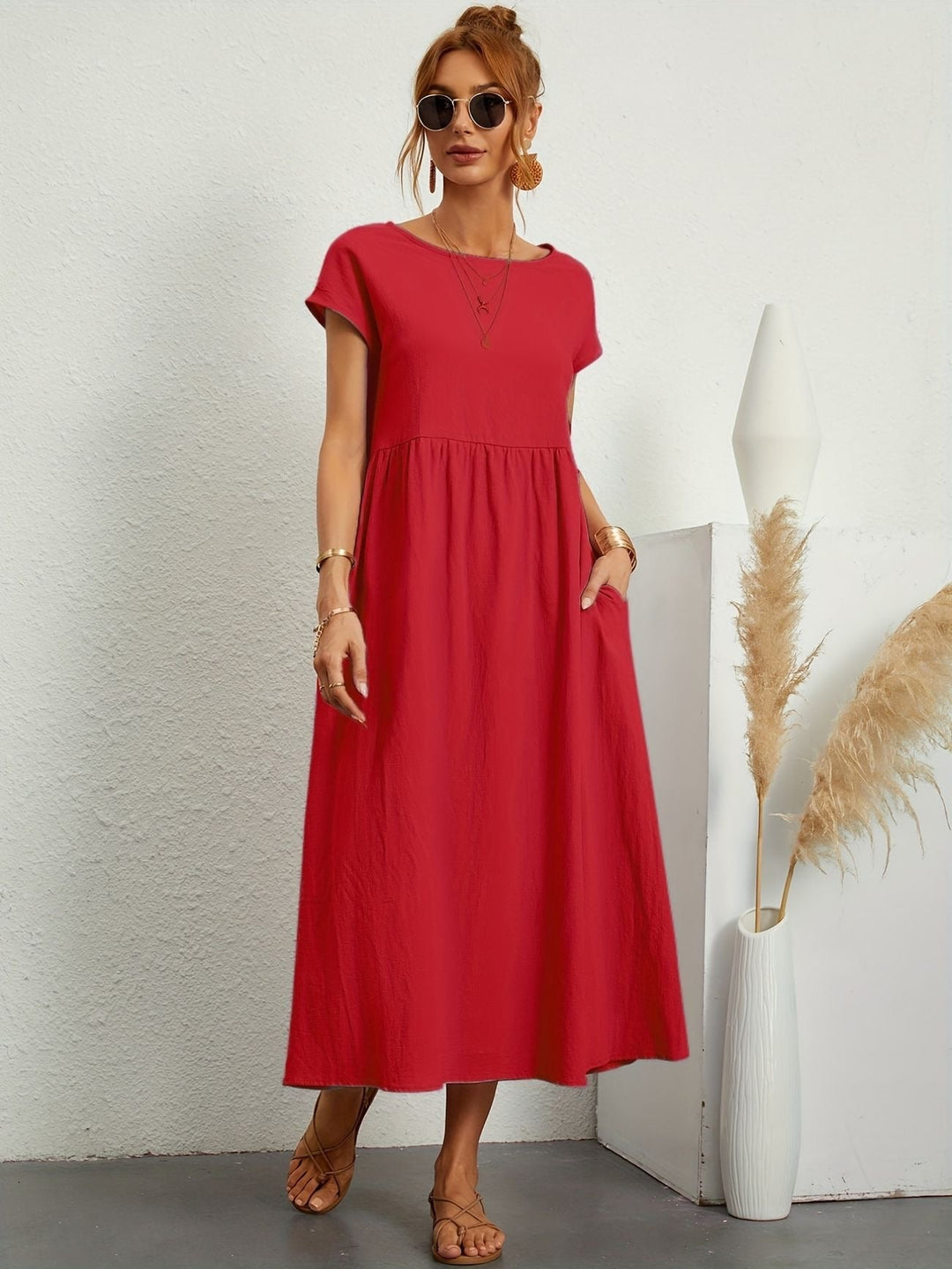 Rosey – Relaxed Linen Dress