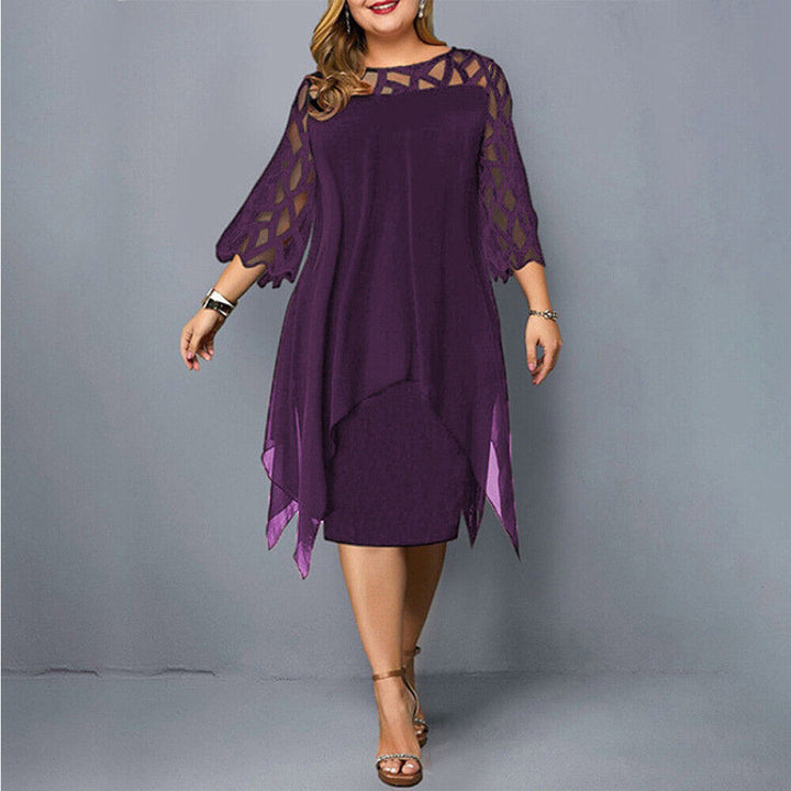 Isabella – Stylish Plus Size Midi Dress