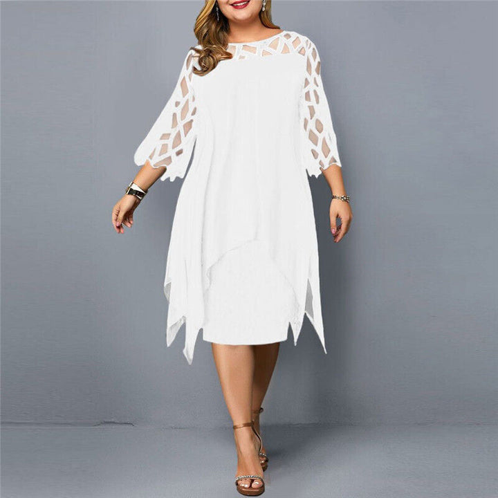 Isabella – Stylish Plus Size Midi Dress