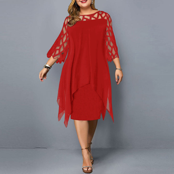 Isabella – Stylish Plus Size Midi Dress