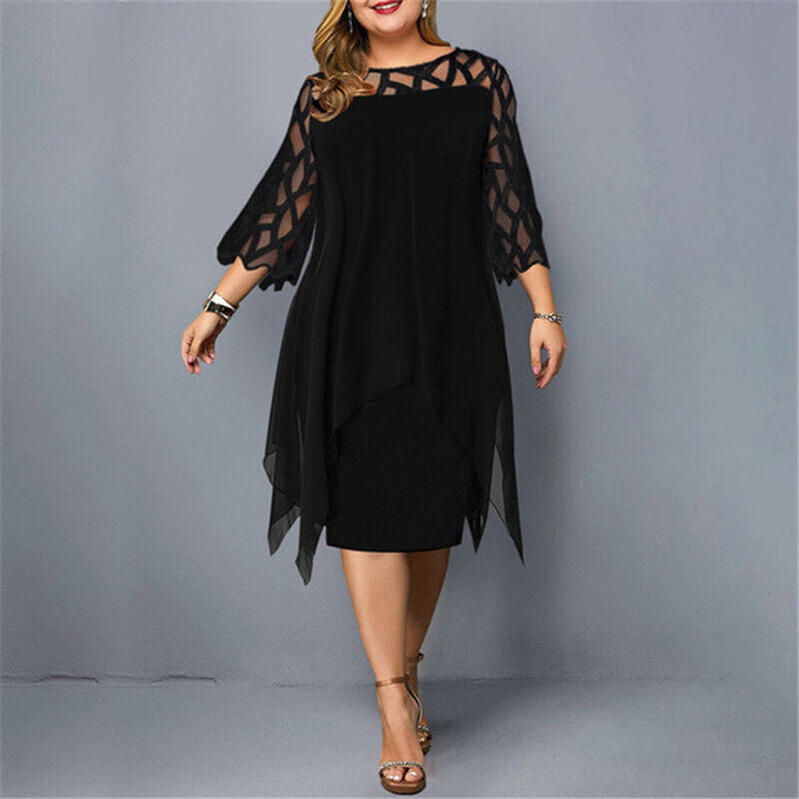 Isabella – Stylish Plus Size Midi Dress